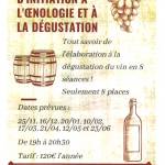 MJC - ATELIER INITIATION A L'OENOLOGIE